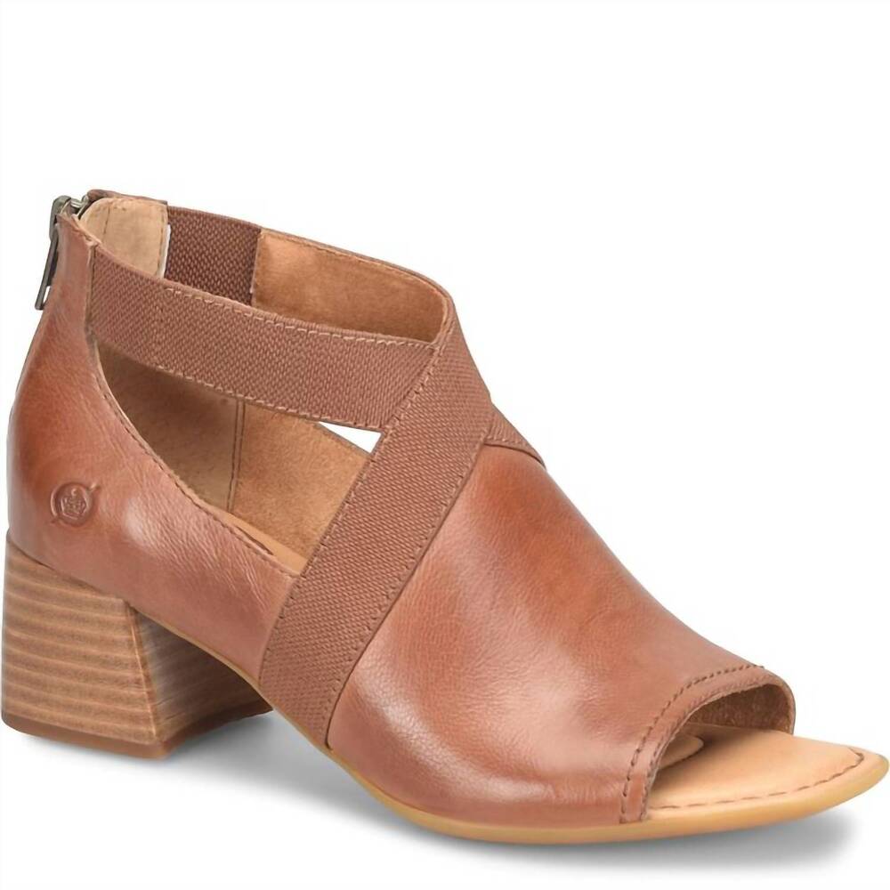 NEW BORN women's searing stretch elastic shooties in brown